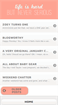 Mobile Screenshot of neverseriousblog.com